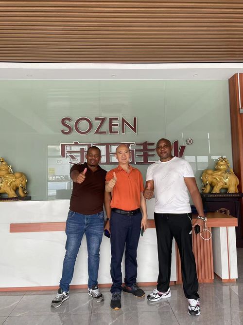 Últimas notícias da empresa sobre Os clientes quenianos vêm à nossa fábrica para inspecção.