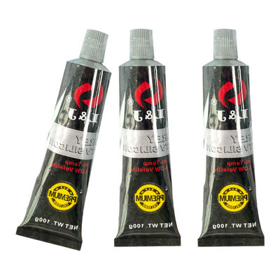 Bom preço. Propriedades de não descoloração de borracha de selante fixo eletrônico resistente a altas temperaturas on-line