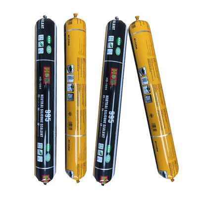 Bom preço. Adesivo estrutural de silicone neutro secador rápido selante transparente para recipientes de construção on-line