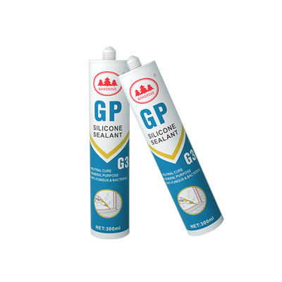 OEM Cura de ácido branco selante de silicone vidro aquário construção