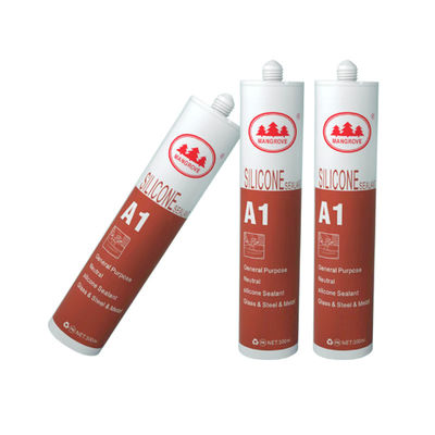 Bom preço. 300 ml de selante de silicone ácido Odor Ácido acético Dureza 25 Shore A para necessidades de vedação industrial on-line