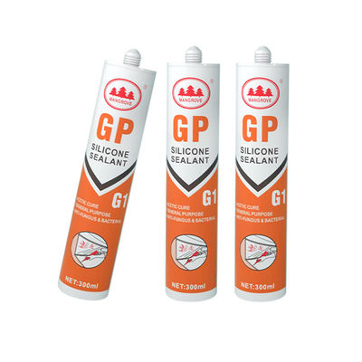 Bom preço. Gp Forte Adesão Limpo Resistente a intempéries Sealante de silicone Adesivo de secagem rápida on-line