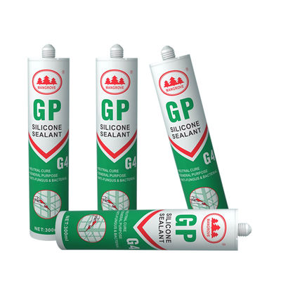 Acid Silicone Sealant Transparente Resistente a intempéries cola Anti-mofo cola