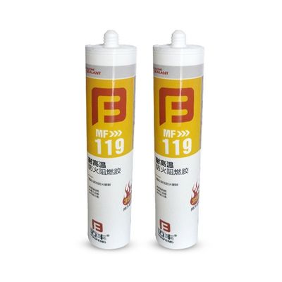 Sealente de silicone de combustível neutro para juntas de construção