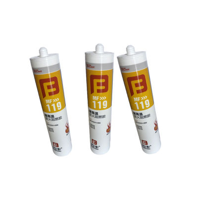 Silicone selante à prova de fogo transparente personalizado 300ml OEM