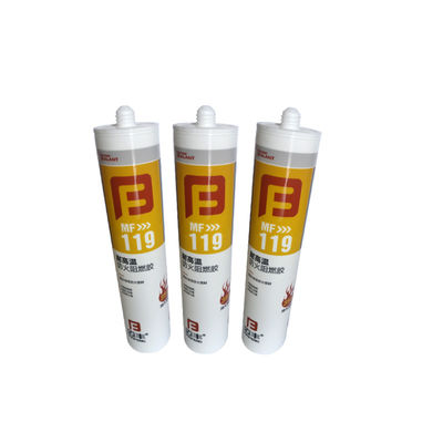 Sealente de silicone à prova de fogo personalizado para vedação de ligação de engenharia de vidro