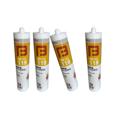 Adesivo de amortecimento à base de silicone, selante de ignição neutra