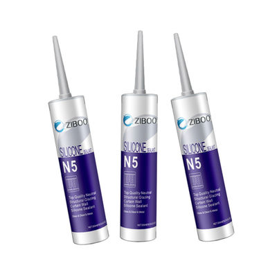 Vidro preto Neutral Cure Silicone selante de baixo módulo Retardante de chama