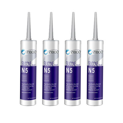 Selamento de silicone estrutural 300 ml para construção de parede de cortina de espelhos coloridos