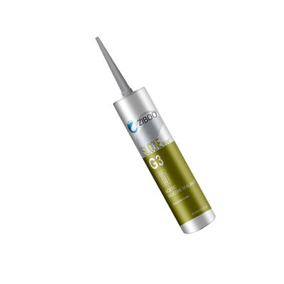 ZIBOO Ácido resistente a intempéries cola de vidro selante de silicone Adesivo de janela branca