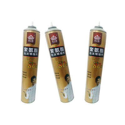 Isolador térmico multifuncional de espuma de poliéster selador de spray 750 ml célula fechada expansível
