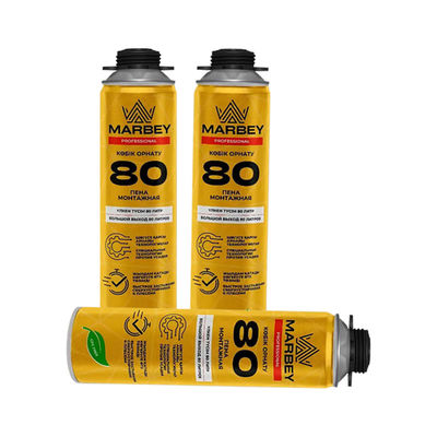 Polyurethane espuma de pulverização selante Ar condicionado Furo de enxaguante PU espuma de cola