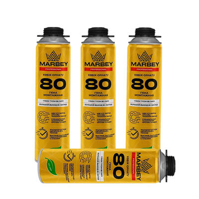 Isolador de espuma de PU impermeável 750 ml