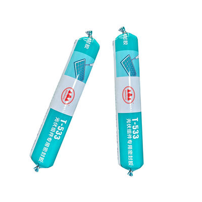 Bom preço. Adesivo estrutural de silicone resistente a altas temperaturas e retardador de chama para energia solar on-line