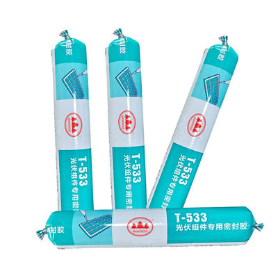 OEM protetor solar painel de silicone selante preto 600ml Para módulos Pv