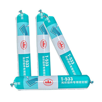100% RTV Silicone Sealant Resistente ao calor UV Impermeável para painel solar