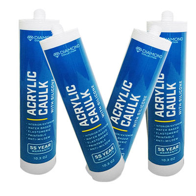 Parede de cortina resistente ao tempo Silicone acrílico Caulk Sealante à prova d'água para fora