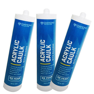 300 ml de selante acrílico de alta qualidade, solúvel em água, silicone, adesivo de baixo odor