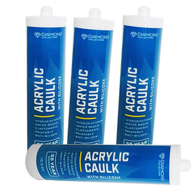 Acrílico Silicone Imponente à chuva Acrílico Caulking Sealant Pintable 280ml