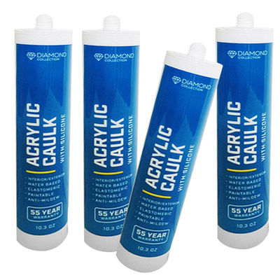 Resistente à chuva Caulk Caulking Silicone Acrílico Sealant Metal Adesivo Forte