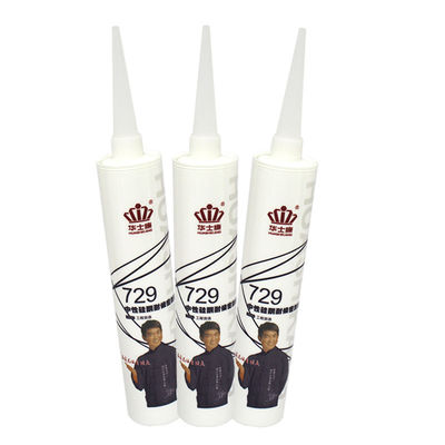 Boa resistência a intempéries e à água Selante de silicone de curagem neutra para aplicações industriais