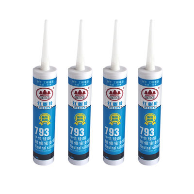 Bom preço. OEM Branco Negro Cinza Cor Cola Neutro Silicone Selante Para Construção on-line