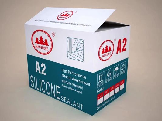 Sealante de silicone neutro e à prova d'água para portas e janelas