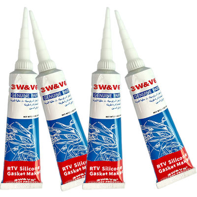 Baixo volatilidade RTV Silicone selante transparente cola adesiva pasta borracha couro epoxi