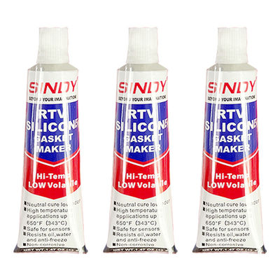 Sindy impermeável Aan tolerante ao calor RTV silicone gasket maker cinza para automóvel
