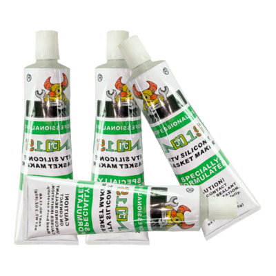 Lâmpadas Vidro Metal RTV Adesivo de borracha de silicone Isolador de cola de silicone