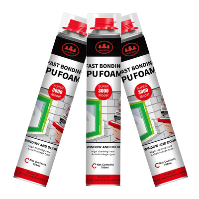 Bom preço. Resistência à encolha de curagem flexível Selador de espuma de poliuretano para resistência química e preenchimento de lacunas on-line