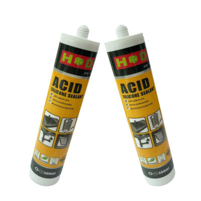 Curar rápido impermeável ácido claro silicone selante janela porta casa