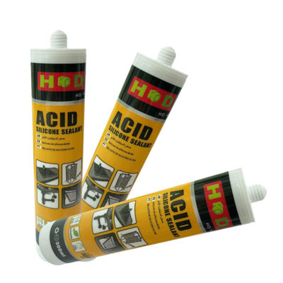 Bom preço. Cola de Silicone Acética Preta OEM à Prova d'Água para Vidro de Janela on-line