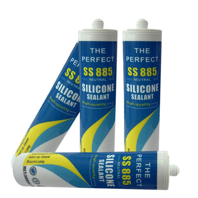 Bom preço. Selante Adesivo de Silicone Branco Neutro para Pia de Banheiro e Moldura de Janela on-line