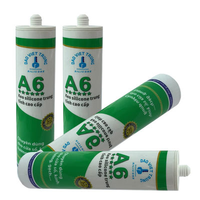 Resistente à água Ácido claro Silicone selante Banheiro Janela de cozinha Casa