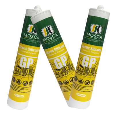 Secagem Rápida Branco GP Ácido Silicone Adesivo Banheiro Janela Cozinha
