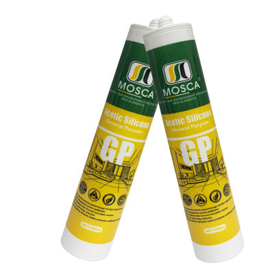 Bom preço. 300 ml de selante de silicone branco acético impermeável Banheiro Janela Cozinha on-line