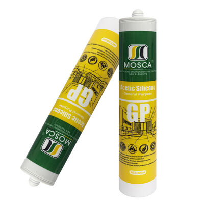 Cozinha impermeável do banheiro da janela do selante de silicone claro ácido do Gp