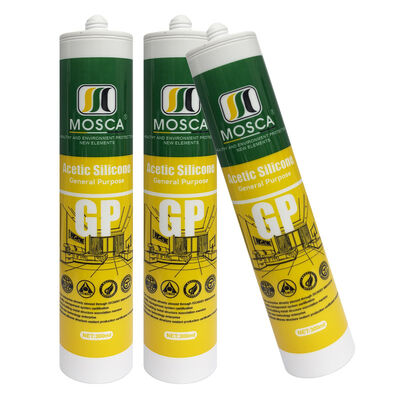 Adesivo de Silicone Neutro Branco à Prova d'Água 300ml para Decoração de Casa e Cozinha