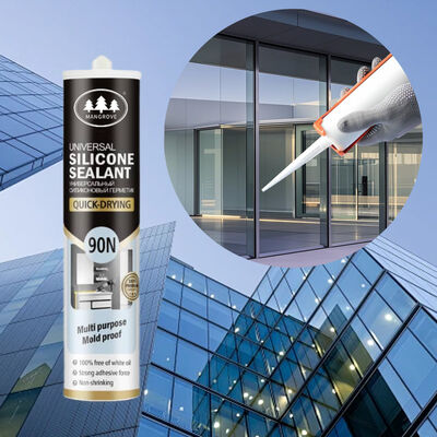Armazém de portas de janelas impermeável Cozinha Sala de banho Vidro Caulk Selador de silicone